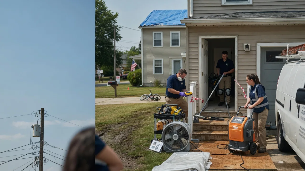 Water Damage Repair in Upton, MA near me